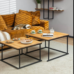 Coffee table Nurmenukk Natural oak