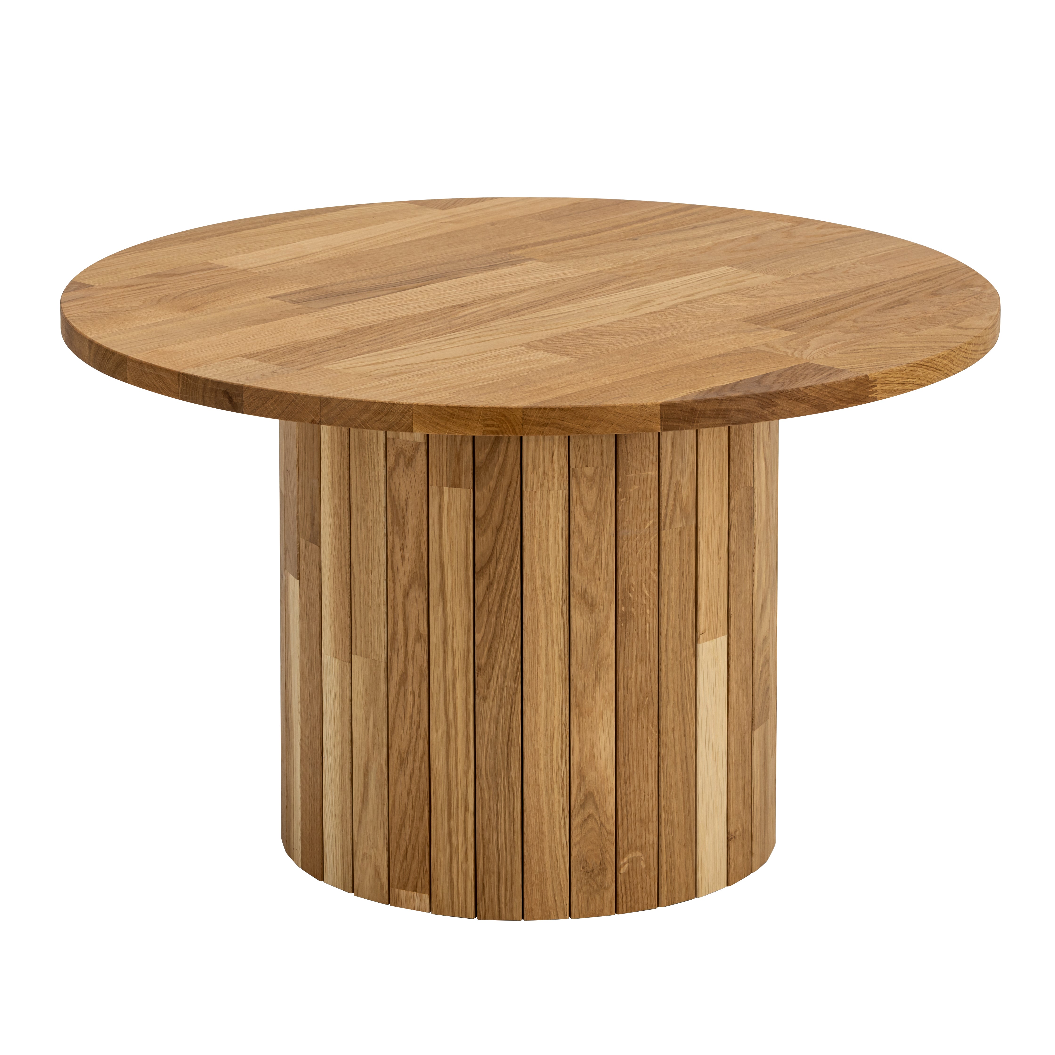 The KALDA solid wood coffee table being shown on white background