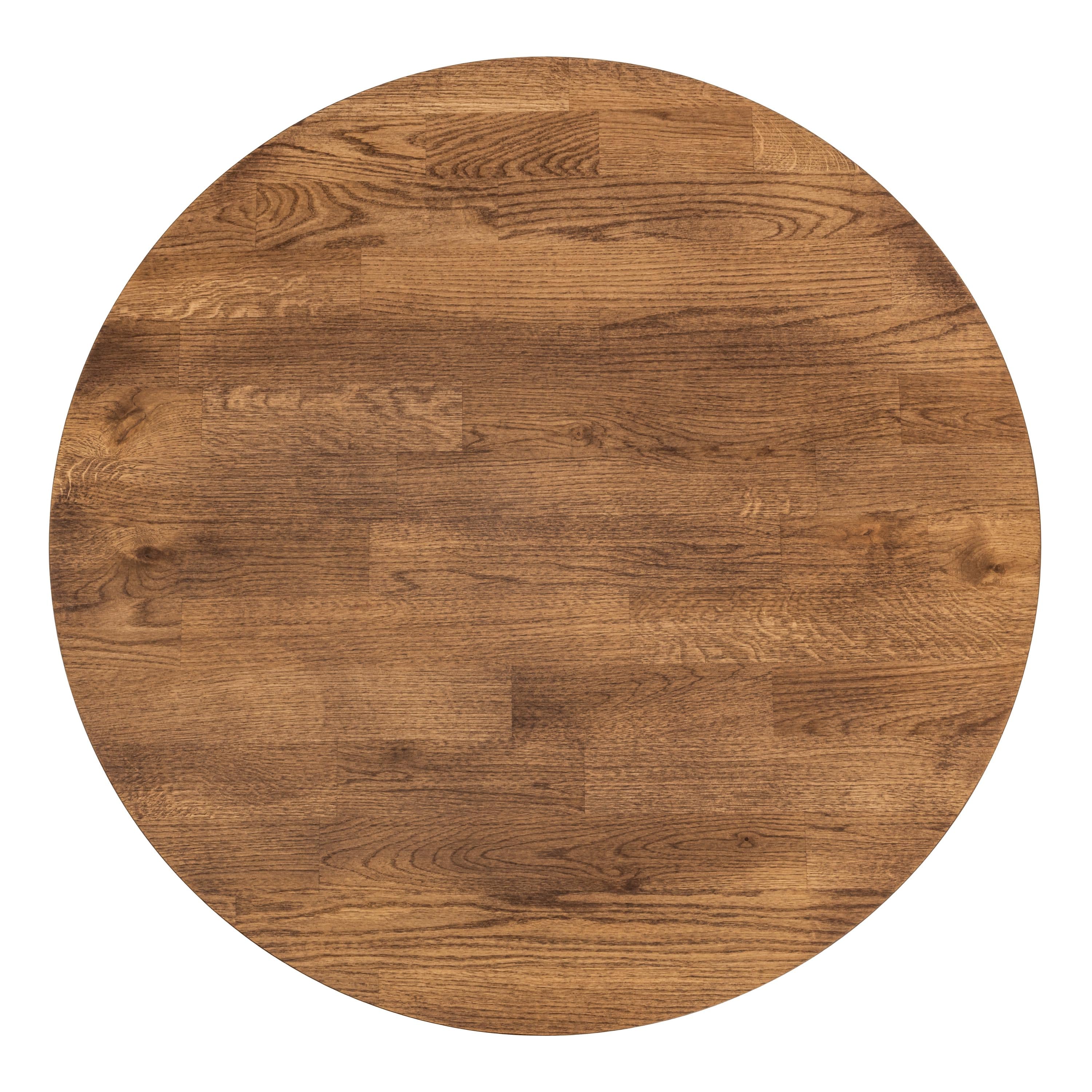 Rustic Round Solid Oak Dining Table, Söögilaud, Solid Oak Table, Tammepuust söögilaud